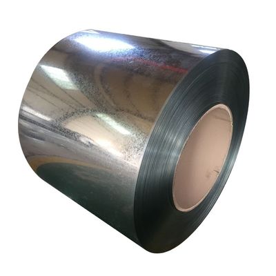 IG laminado en frío SGCC DX51D Z275 Z100 G60 G90 de acero recubierto en zinc galvanizado en espiral con ID de espiral 508-610MM