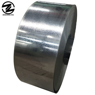 Duración según los requisitos del cliente Z121-Z180 Revestimiento 0,80 mm SGCC Bañada en caliente Estándar JIS SCGA270D Franja de acero galvanizado