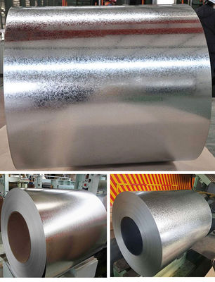 Capa de acero laminada en caliente en bobina para la longitud de la bobina 3000-6000 mm de grado DX51D Z/DX52D Z/DX53D Z/DX54D Z, etc.