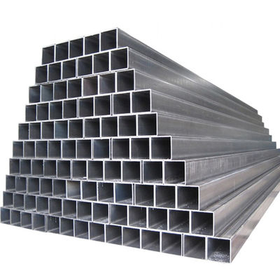 Tubo rectangular galvanizado de 2x2 pulgadas certificado ISO facturado según el peso real para los requisitos del cliente