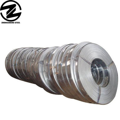Clasificación de primera clase 0,12-4 mm espesor de la tira de acero Gi DC04 tira Z40-Z275 placa de acero al carbono zinc revestido de acero tira de bobina para productos