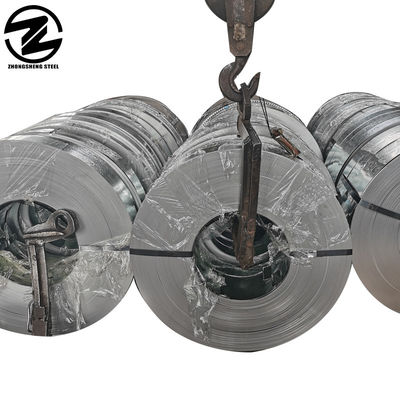 Clasificación de primera clase 0,12-4 mm espesor de la tira de acero Gi DC04 tira Z40-Z275 placa de acero al carbono zinc revestido de acero tira de bobina para productos