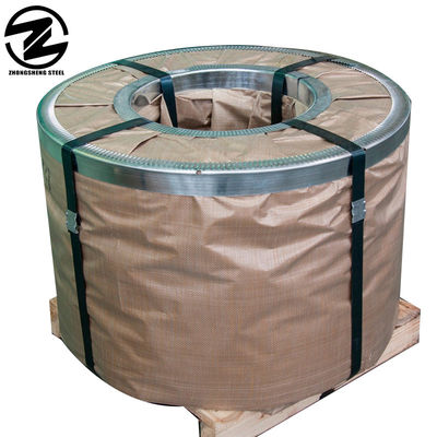 Círculo de acero de lámina de metal galvanizado tiras de rollo Gi Círculo de hendidura de 60 mm Técnica a base de laminado en frío