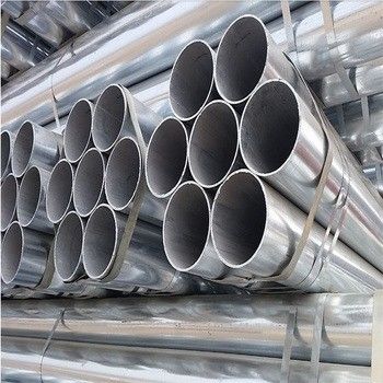 Tubo de hierro galvanizado por inmersión en caliente para la planta de arroz y piensos Q195 Q235 Q345 DIN 100 Z181 Z275 26,9 310 mm Diámetro exterior Tubo galvanizado