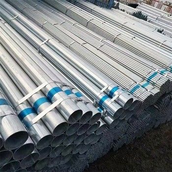 Grado Q235/Q195/St37 Tubo de alcantarillado de acero soldado galvanizado DN80 10 3&quot; Tubo de hierro galvanizado Tubo especial Otros BS 729 S235 2*3.75mm