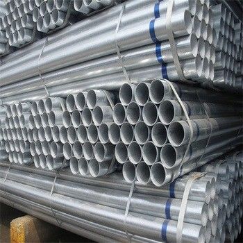 Tubos de andamios de hierro galvanizado no aleación para buques de 200 mm de diámetro y Sgp 12 de sección redonda