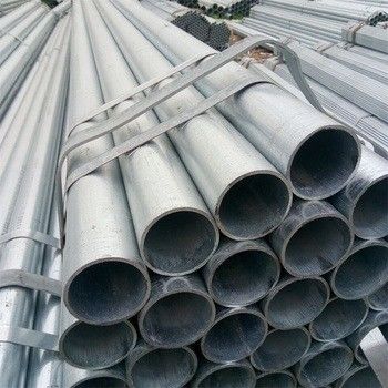 Tubos de andamios de hierro galvanizado no aleación para buques de 200 mm de diámetro y Sgp 12 de sección redonda