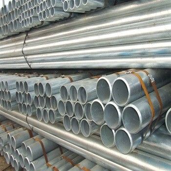 Tubos de andamios de hierro galvanizado no aleación para buques de 200 mm de diámetro y Sgp 12 de sección redonda