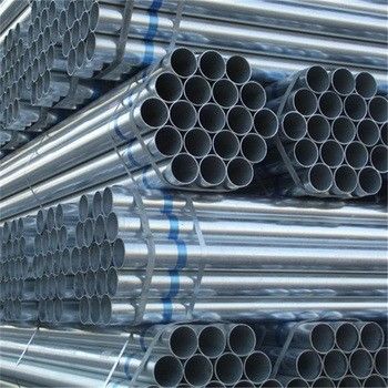 Tubos de andamios de hierro galvanizado no aleación para buques de 200 mm de diámetro y Sgp 12 de sección redonda