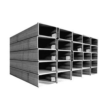Tubo de acero galvanizado RHS de 6 pulgadas para cercas 80A 43 mm 10 pies aceitado o no aceitado ligeramente aceitado