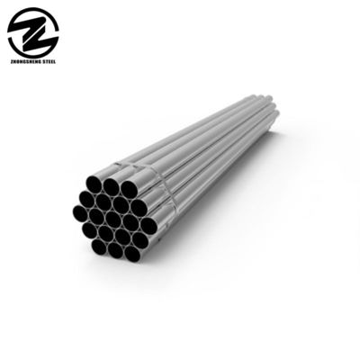Tubo de acero galvanizado de 1 pulgada Tubo galvanizado para forma de sección redonda