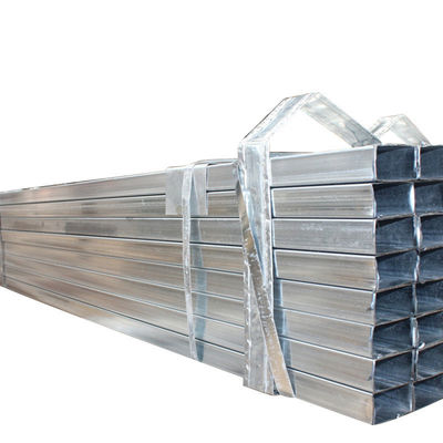 Tubo galvanizado de diámetro grande ligeramente engrasado Cuadrado Rectangular Tubo de alcantarillado de acero empapado en caliente Tubo de acero galvanizado