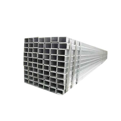 Tubo galvanizado de diámetro grande ligeramente engrasado Cuadrado Rectangular Tubo de alcantarillado de acero empapado en caliente Tubo de acero galvanizado