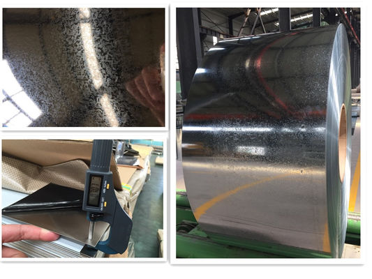Círculos de acero galvanizado de spangle regular para proyectos de construcción y construcción