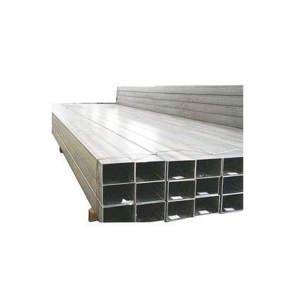 Tubo de acero galvanizado de 50 x 50 metros cuadrados 100 x 100 x 4 mm ASTM BS GI Facturación por peso real