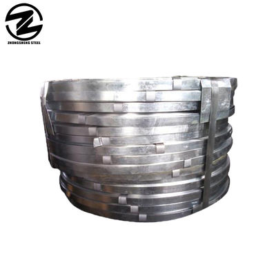 Cintas de acero galvanizado de longitud personalizable con tolerancia ± 1% y recubrimiento de zinc