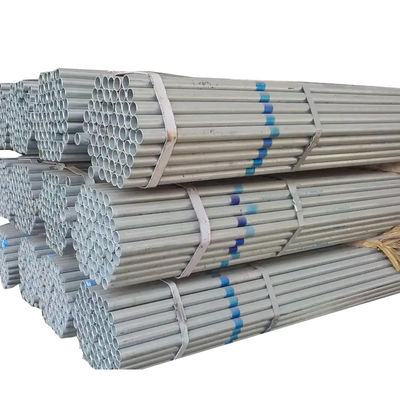 Tubo de acero galvanizado con certificación PVOC de 0,6-10 mm para andamios y invernaderos de 114 mm de diámetro 16 de calibre 32 mm de grosor