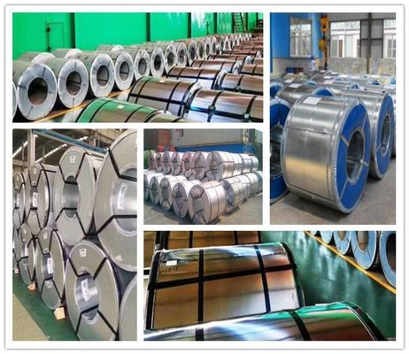 Peso de la bobina 3-8 toneladas Dureza media dura 22 calibres Gran flor CGCC bobina de acero galvanizado por sumersión en caliente