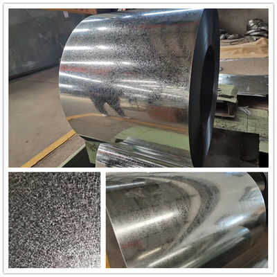 Envase de acero revestido galvanizado 0,8-1,5 mm espesor Z120g Z30 Z60 Z180 Z600 20 22 28 medidor