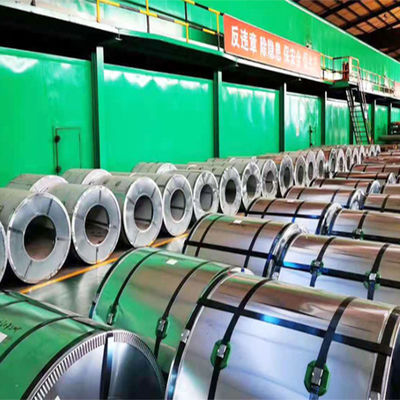 Spangle mínimo Spangle Dx51d Z250 Z275na En laminado en frío basado en Z30-Z40 Plata de bobina de acero galvanizado recubierta de zinc