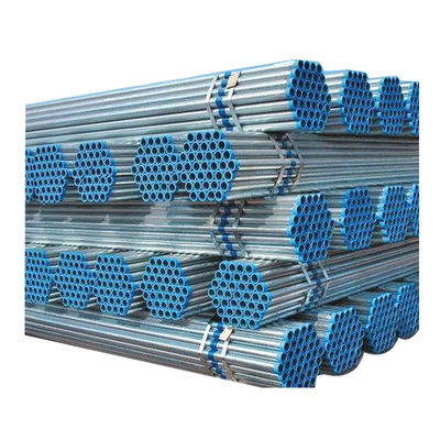 Fittings de tuberías de 2 pulgadas GI para invernaderos con sumersión en caliente ASTM/GB/BS/JIS/EN Estándar 20 Ft de hierro galvanizado redondo de hierro de acero