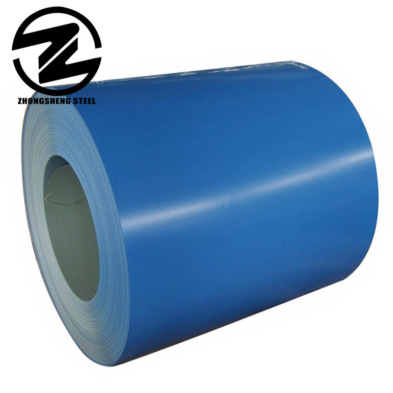 PPGI pintura de doble color z40 15/20 bobina de acero galvanizado prepintado para la aplicación de construcción de techos