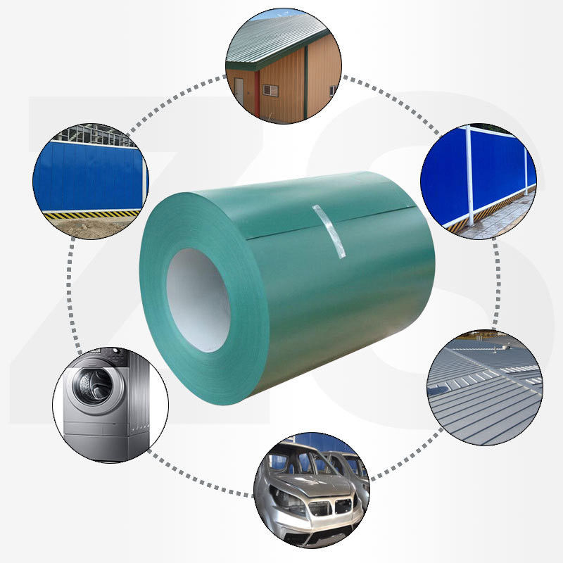 Prepintado bobina de acero galvanizado Ral9016 Ral9003 Ral9010 Completo duro para materiales de construcción Alta dureza