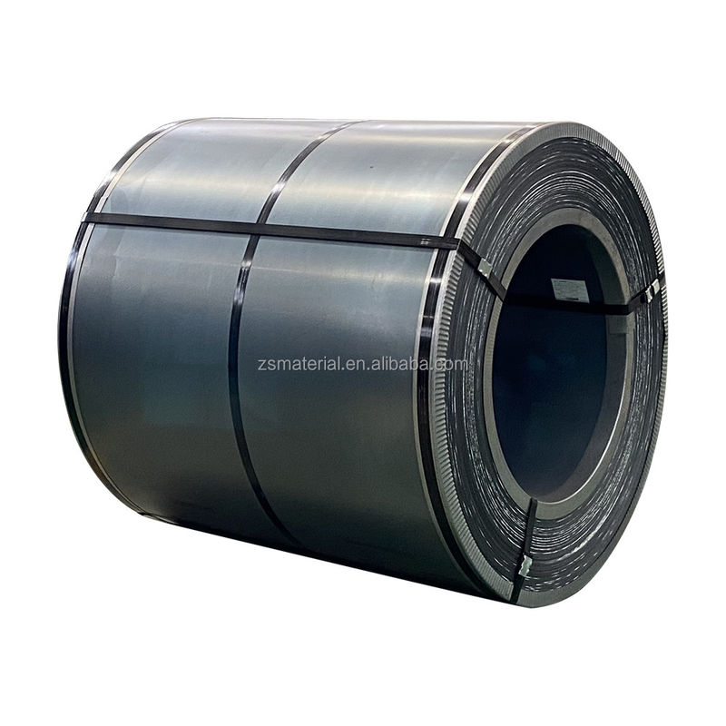 1.5m de ancho 6m de longitud mercancías de stock Carbon negro bobina Sae1008 Prime Q235B bobina de acero laminado en caliente con un amplio rango de ancho