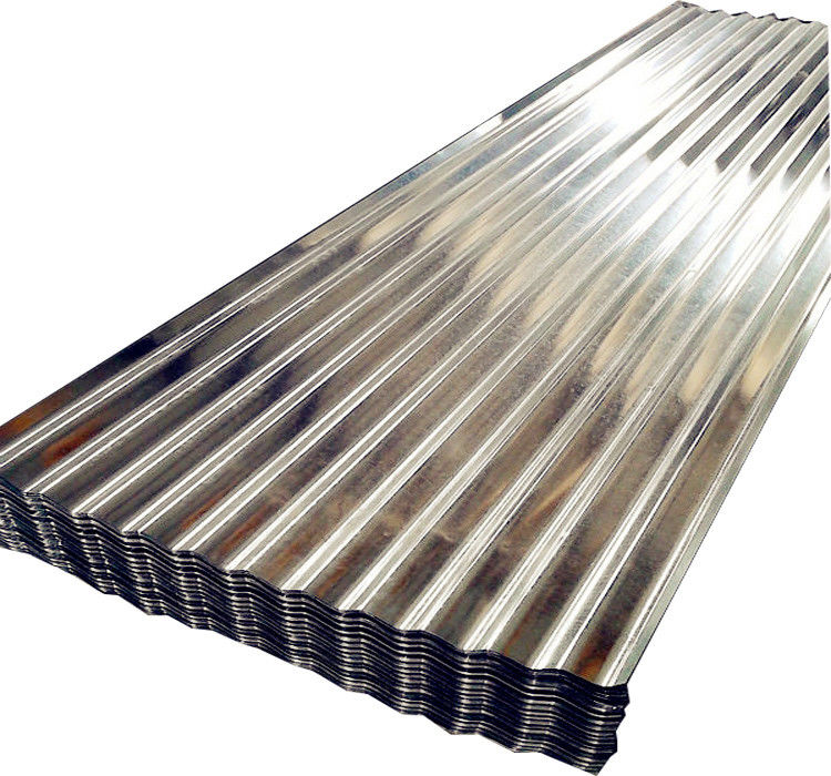 600-1100mm ancho 0,5-0,8mm espesor personalizado cubierta de zinc cubierto por CGI corrugado acero galvanizado cubierta de chapa para azulejos