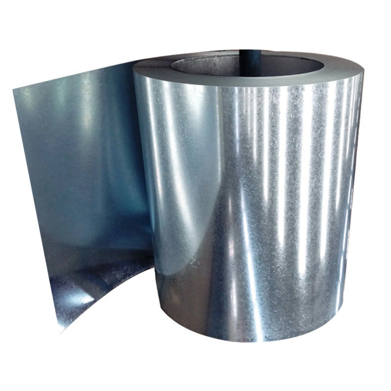 Desenrollamiento de bobinas de acero galvanizado SGCC DX51D con superficie engrasada y servicio de procesamiento en espesor de 2,5 mm, 2,8 mm y 3,0 mm