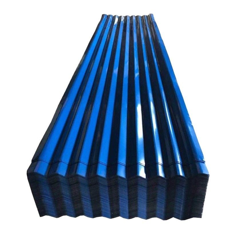 665-1100mm ancho RAL 9047 y RAL 9002 GMI Plata de techo galvanizado para las necesidades de techado de metal