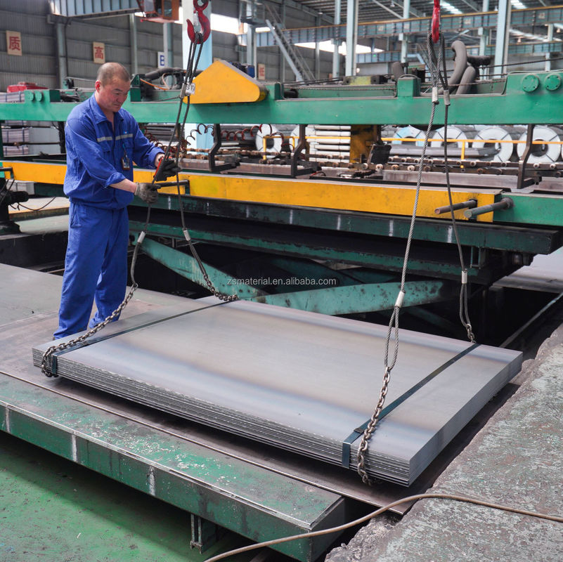 Superficie negra acero Ms laminado en caliente SS400 Q235B Q355 A36 Q275 chapa de hierro chapa de acero al carbono para la fabricación de tuberías Tolerancia ± 1%