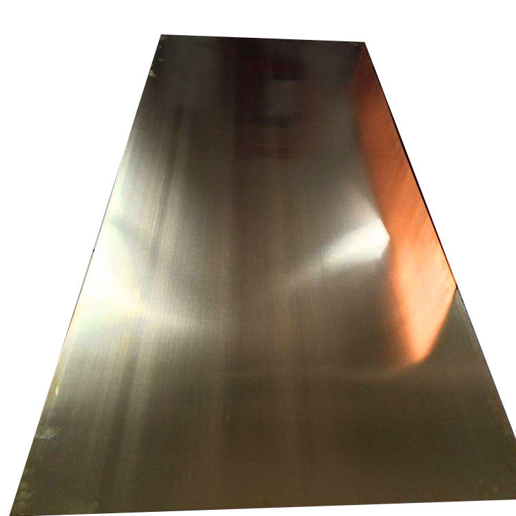 Superficie pulida 0.5mm Hoja laminada revestida de cobre para placa de PCB Venta de cátodo de cobre 3mm Hoja de latón 4x8