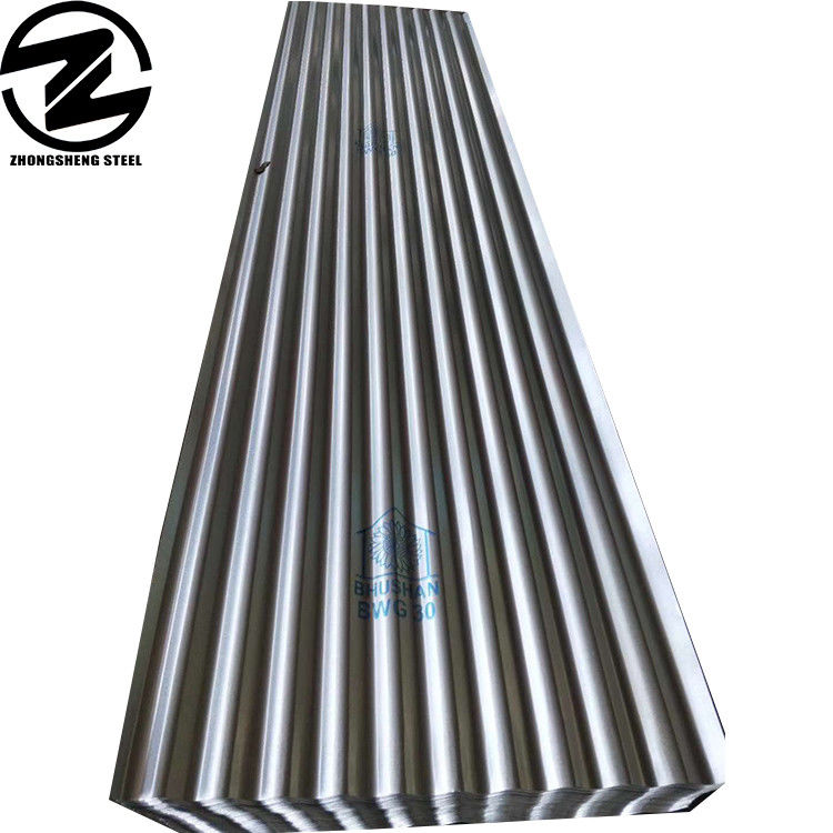 Técnica basada en el laminado en frío Placas metálicas galvanizadas revestidas de PVC para la fabricación y materiales de construcción de acero corrugado