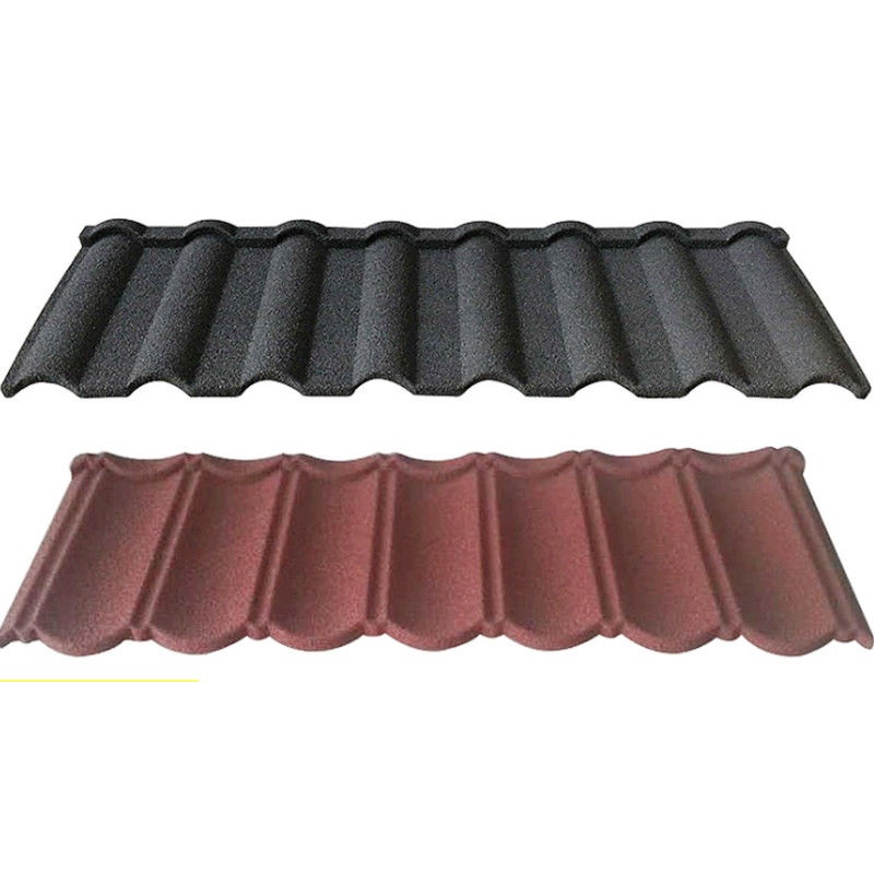 Término FOB CIF CFR Techo revestido de metal con revestimiento de piedra Ancho de la hoja de azulejos de aluminio a pedido Materiales de techado de zinc de aluminio