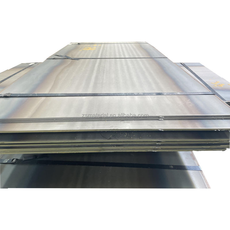 Q235 Q235B Q345 Q345B Q195 St37 St42 St37-2 St35.4 St52.4 St35 Placa de acero al carbono con 1,2 mm 1,5 mm 1,8 mm de espesor