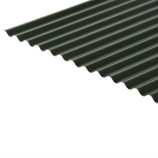 Las hojas de techo de metal corrugado de poliéster blanco revestido para la importación de la norma JIS Z10-Z29