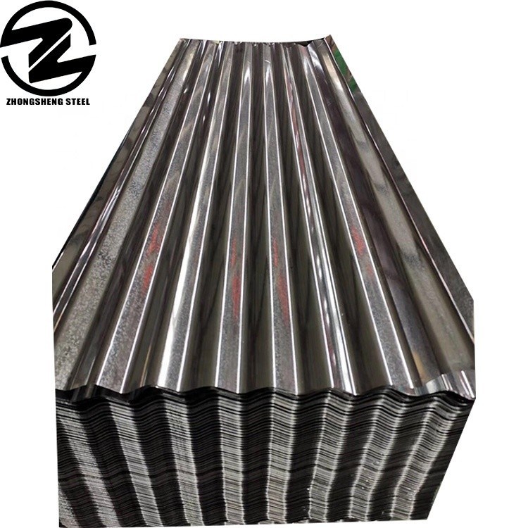 DX51D Servicio de procesamiento de perforación Hoja de techo trapezoidal de acero PPGI/HDG/GI/SECC Zinc recubierto en frío con resistencia a la perforación