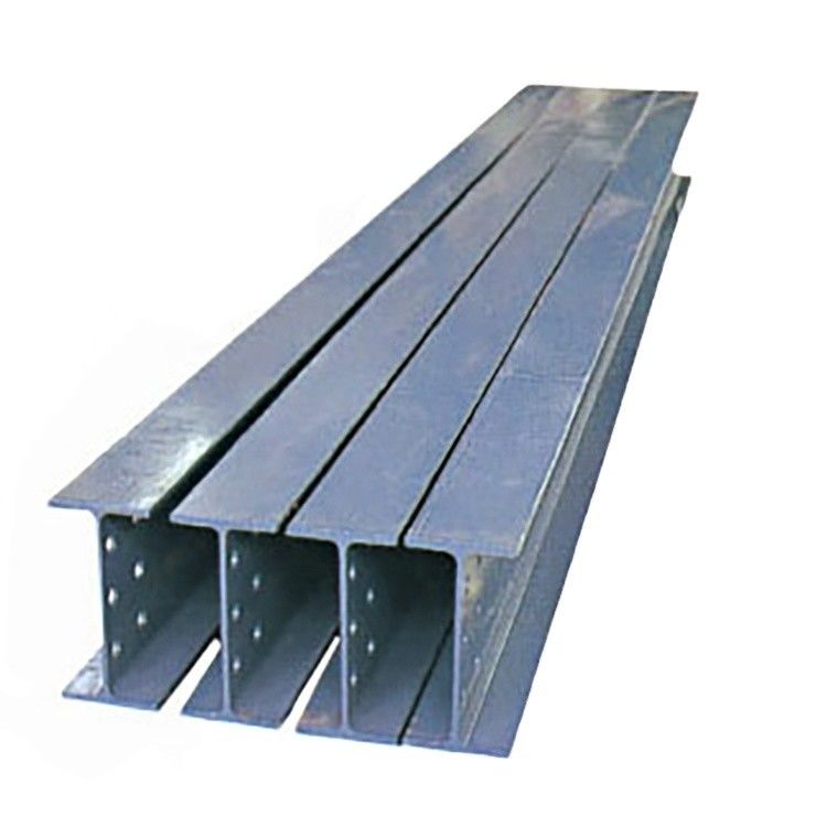 Acero al carbono H viga W8x13 H tipo de acero para la construcción Tolerancia ± 1% espesor de la brida 7-34 mm