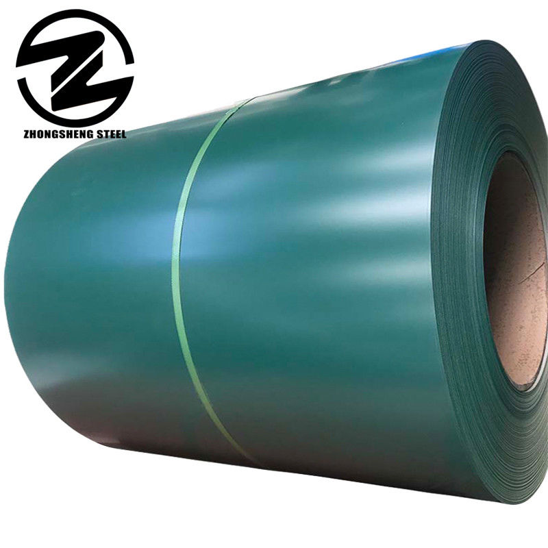 Técnica de laminado en frío bobinas PPGI bobinas de acero recubiertas de color para láminas de techo metálicas materiales de construcción