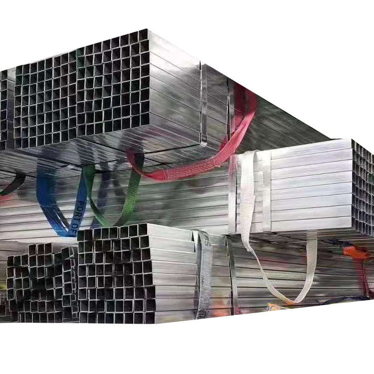 API Pipe Prime ASTM 50 x 50 Tubos cuadrados para carports Tubos galvanizados cuadrados y 1-6m de longitud