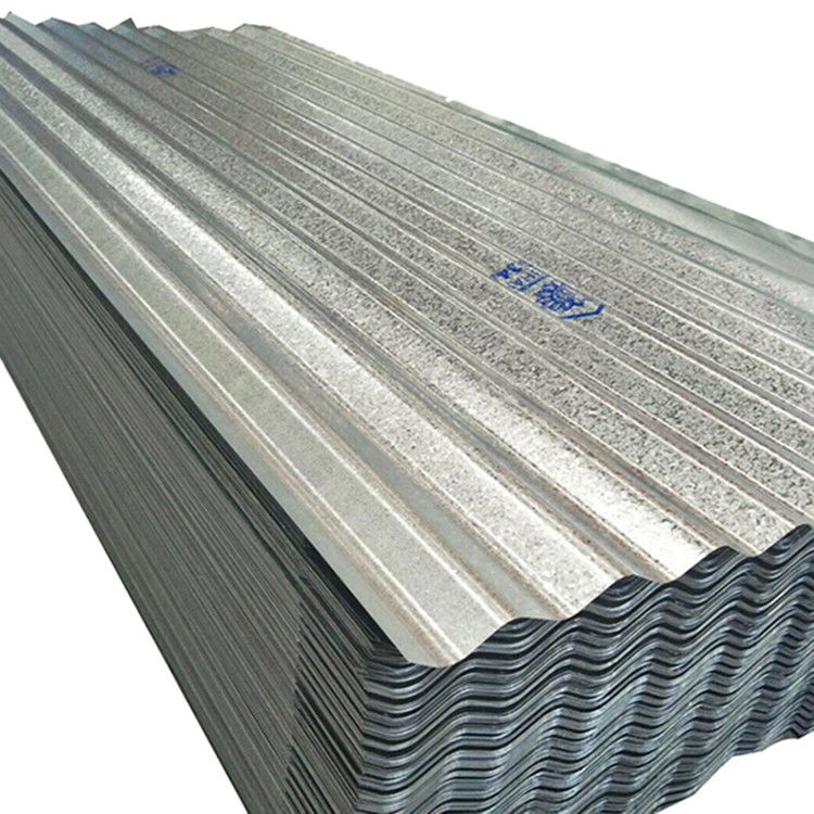 IBR 686 Hoja de techo de zinc ± 1% Tolerancia 0.47MM Hoja de techo de acero corrugado galvanizado con norma DIN