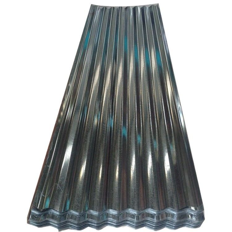 Capa de techo de aluminio de zinc de 0,4 mm de espesor Capa de techo de zinc transparente transparente de techo corrugado para especial