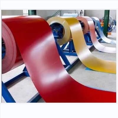 02mm 1500 1000mm bobina de acero galvanizado Metal por tonelada Ral9002 bobina de rollo con aplicaciones industriales en mente
