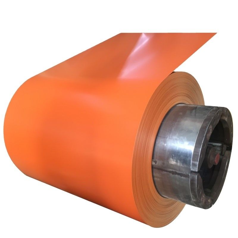 Longitud en la bobina 65mn laminado en caliente laminado en frío / galvanizado bobinas de acero PPGI para la hoja de techo en RALColor