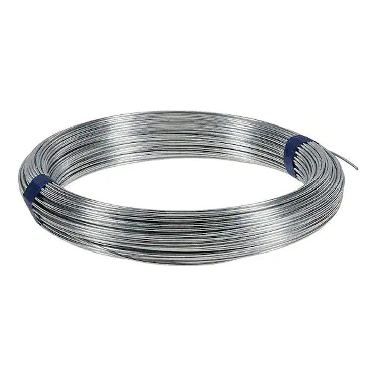 Acero de alta resistencia galvanizado de resorte galvanizado de hierro metal alambre de acero para el corte libre de acero 0,7 mm 1,2 mm