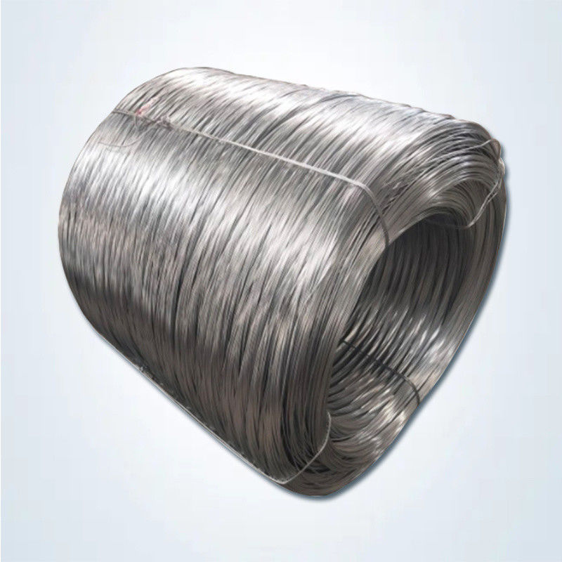Silver Bright Q195 6mm 8mm Gi alambre para uñas ASTM estándar de inmersión en caliente / alambre de hierro electro galvanizado
