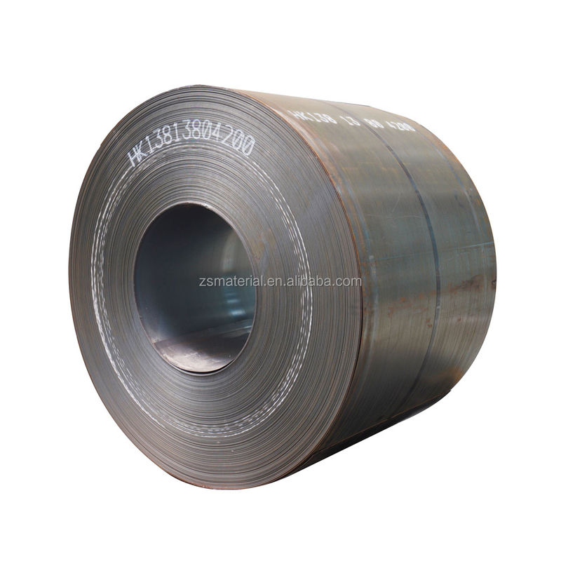 Primera bobina de acero al carbono laminada en caliente Q195 Q235 Q235B Q275 con grado y 0,8-20 mm de espesor en ancho de 600-3000 mm