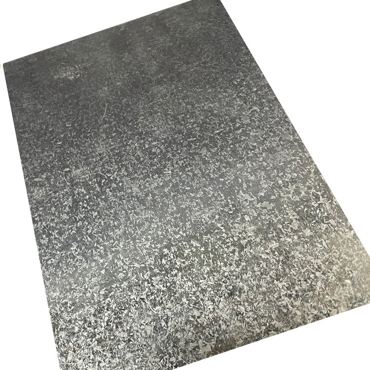 Duración según los requisitos del cliente Z121-Z180 DX52D Z140 Placa de acero galvanizado para infraestructura