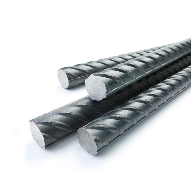 Rebarras de acero ASTM A615 Grado 60 Ss400 S355 Hrb335 Hrb400 Hrb500 Varilla de hierro laminada en caliente deformación para la construcción de edificios